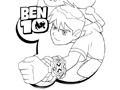Гульня Ben 10 Coloring