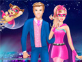 Гульня Super Barbie's Love Kiss
