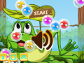 Гульня Frog Super Bubbles