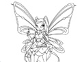 Гульня Winx Coloring For Kids