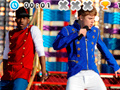 Гульня Justin Bieber: Spot Letters