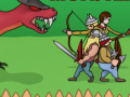 Гульня Vikings vs Monsters
