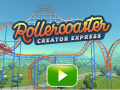 Гульня Rollercoaster Creator Express