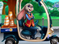 Гульня Girls Fix It Bunny Car