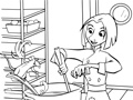 Гульня Ratatouille Cooking Time: Coloring For Kids