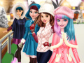 Гульня Princesses Go Ice Skating