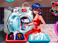 Гульня Lady Bug Washing Costumes