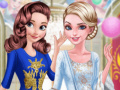Гульня Anna And Elsa Arendelle Ball