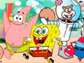 Гульня Spongebob Hidden Alphabets