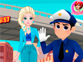 Гульня Ice Queen Driver License Test