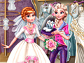 Гульня Elsa Preparing Anna's Wedding
