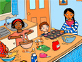 Гульня Crazy Cupcakes: find the objects
