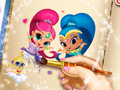 Гульня Shimmer and Shine Coloring Book