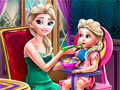 Гульня Ice Queen Toddler Feed