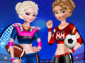 Гульня Sisters Football Baby