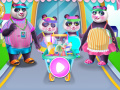 Гульня Panda Manager