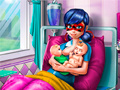 Гульня Dotted Girl Twins Birth