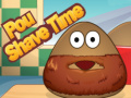Гульня Pou Shave Time