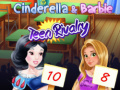 Гульня Cinderella & Barbie Teen Rivalry