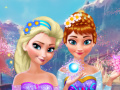 Гульня Anna and Elsa Makeover