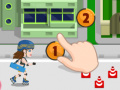 Гульня Girl on Skates: Flower Power