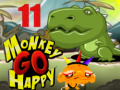 Гульня Monkey Go Happy Stage 11