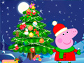 Гульня Peppa Pig Christmas Tree Deco