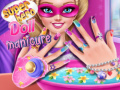 Гульня Superhero doll manicure
