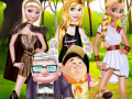 Гульня Princess Travel With Flying House