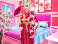 Гульня Elsa Love Sakura