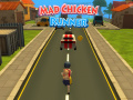 Гульня Mad Chicken Runner 