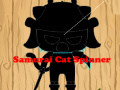 Гульня Samurai Cat Spinner