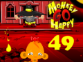 Гульня Monkey Go Happy Stage 49
