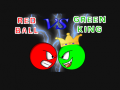 Гульня Red Ball vs Green King  