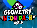 Гульня Geometry neon dash world