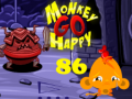 Гульня Monkey Go Happy Stage 86