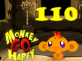 Гульня Monkey Go Happy Stage 110