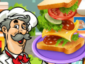 Гульня Sandwich Baker