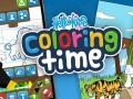 Гульня Hello kids Coloring Time