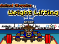 Гульня Animal Olympics Weight Lifting
