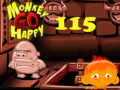 Гульня Monkey Go Happy Stage 115