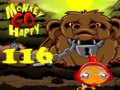 Гульня Monkey Go Happy Stage 116