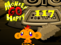 Гульня Monkey Go Happy Stage 117