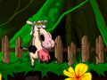 Гульня Laser-cow adventure