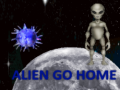 Гульня Alien go home