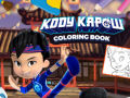 Гульня Kody Kapow Coloring Book