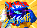 Гульня X-Men vs Street Fighter