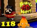 Гульня Monkey Go Happy Stage 118