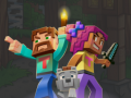 Гульня Minecraft Block Match  