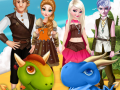 Гульня Disney Couple And Dragons 